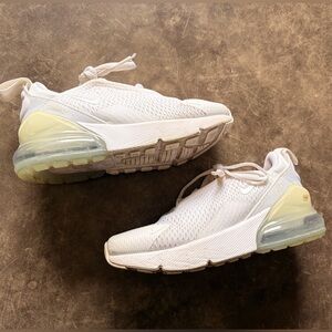 Kids White Nike Air Max Lightweight